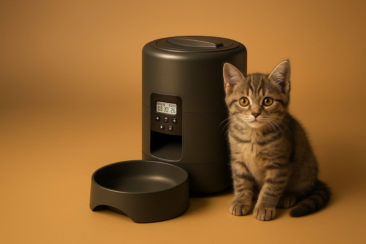 Slimme Voerautomaat voor Huisdieren – Geplande & Precieze Voeding, Altijd op Tijd!